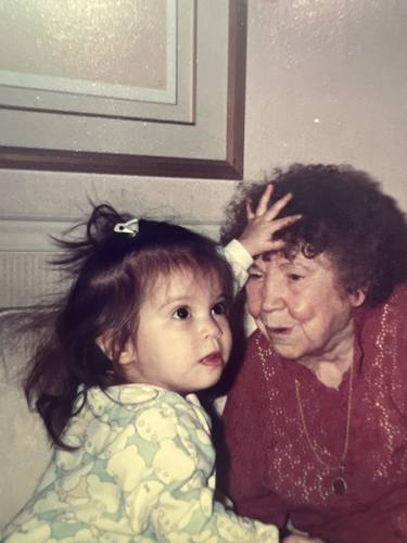 with grandma